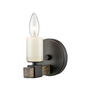 Stone Manor - 1 Light Wall Sconce In French Country Style-5 Inches Tall and 5 Inches Wide - 1273454