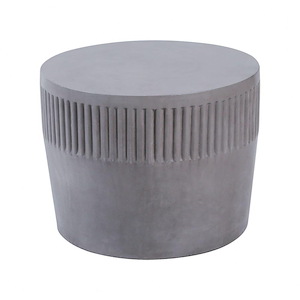 Sempre - Modern/Contemporary Style w/ ModernFarmhouse inspirations - Concrete Accent Table - 15 Inches tall 20 Inches wide