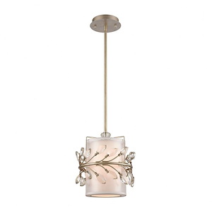 Asbury - 1 Light Mini Pendant In Traditional Style-10 Inches Tall and 9 Inches Wide - 1273456