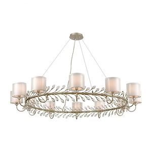 Asbury - 12 Light Chandelier In Traditional Style-10 Inches Tall and 62 Inches Wide