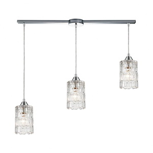 Ezra - 3 Light Configurable Mini Pendant In Modern Style-8 Inches Tall and 36 Inches Wide - 1273559