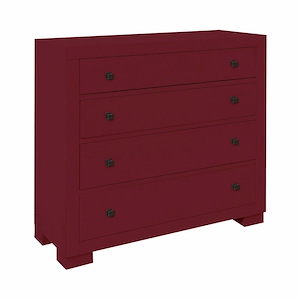 Templeton - 4 Drawer Chest In Traditional Style-34 Inches Tall and 34 Inches Wide