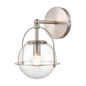 Kirkdale - 3 Light Outdoor Wall Sconce In French Country Style-19 Inches Tall and 11 Inches Wide