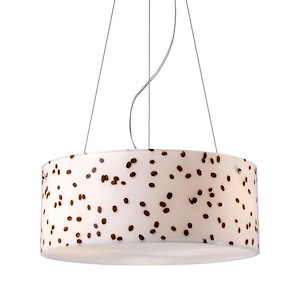 Modern Organics - 3 Light Chandelier-6 Inches Tall and 16 Inches Wide