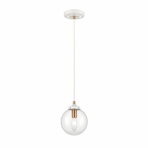 Boudreaux - 1 Light Mini Pendant In Modern Style-8 Inches Tall and 6 Inches Wide - 1118111