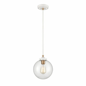 Boudreaux - 1 Light Mini Pendant In Modern Style-10 Inches Tall and 8 Inches Wide