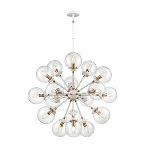Boudreaux - 18 Light Chandelier In Modern Style-28 Inches Tall and 32 Inches Wide - 1118114
