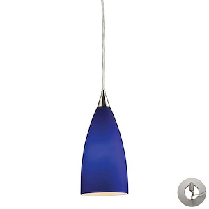 Vesta - 1 Light Mini Pendant in Transitional Style with Boho and Art Deco inspirations - 12 Inches tall and 5 inches wide - 749716