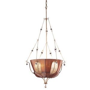 Olivissa - 3 Light Pendant-49 Inches Tall and 21 Inches Wide