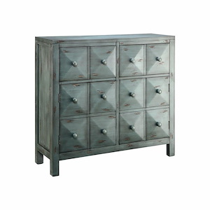 2 Door 2 Drawer Accent Cabinet-42 Inches Tall and 38 Inches Wide