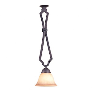 Ferro - 1 Light Pendant-25 Inches Tall and 7 Inches Wide
