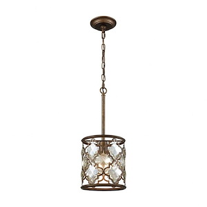 Armand - 1 Light Mini Pendant In Traditional Style-9 Inches Tall and 8 Inches Wide - 1273471