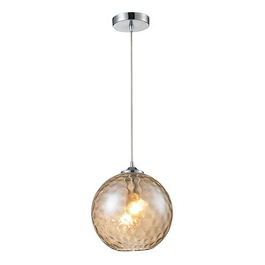 Watersphere - 12 Light Pendant in Modern/Contemporary Style with Mid-Century and Luxe/Glam inspirations - 12 Inches tall and 20 inches wide