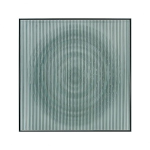 Ripple - Modern/Contemporary Style w/ Luxe/Glam inspirations - Acrylic and Wood Wall Decor - 40 Inches tall 40 Inches wide