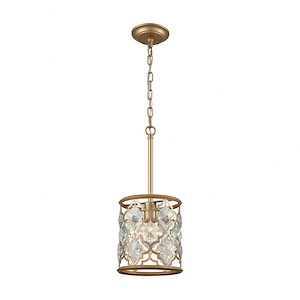 Armand - 1 Light Mini Pendant In Traditional Style-9 Inches Tall and 8 Inches Wide - 1273596