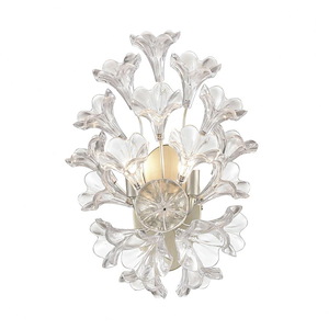 Celene - 2 Light Wall Sconce In Traditional Style-17 Inches Tall and 12 Inches Wide