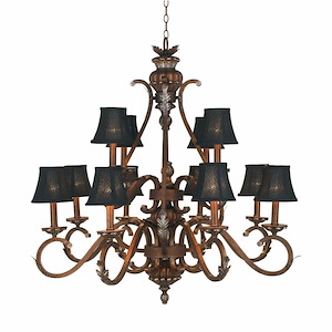 Marbella - 12 Light Chandelier-45 Inches Tall and 40 Inches Wide