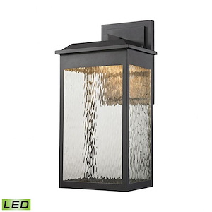 Newcastle - 11W 1 LED Outdoor Wall Lantern in Transitional Style with Southwestern and Rustic inspirations - 22 Inches tall and 11 inches wide