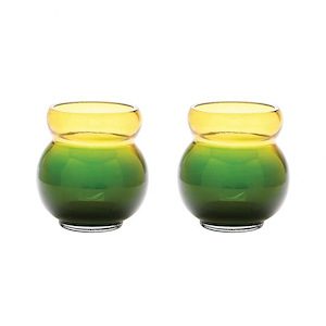 Bubble - 4 Inch Candle Holder (Set of 2)
