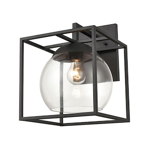 Cubed - 1 Light Outdoor Wall Sconce In Modern Style-13 Inches Tall and 10 Inches Wide
