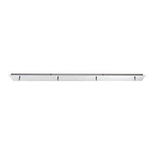 Accessory - 4 Light Linear Pan in Transitional Style with Eclectic and Retro inspirations - 1 Inches tall and 6 inches wide