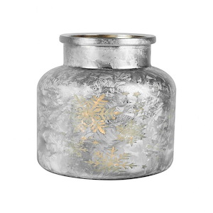 Frost - Small Bottle Lighting In Traditional Style-4.75 Inches Tall and 4.5 Inches Wide