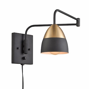 Milla - 1 Light Swingarm Wall Sconce In Modern Style-8.5 Inches Tall and 4.75 Inches Wide - 1284433