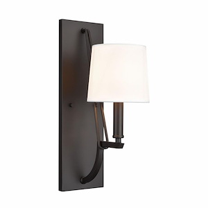 Robinson - 1 Light Wall Sconce In Traditional Style-16 Inches Tall and 5.25 Inches Wide