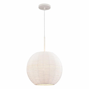 Sophie - 1 Light Pendant In Coastal Style-19 Inches Tall and 14 Inches Wide