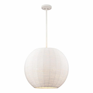 Sophie - 3 Light Pendant In Coastal Style-18 Inches Tall and 20 Inches Wide