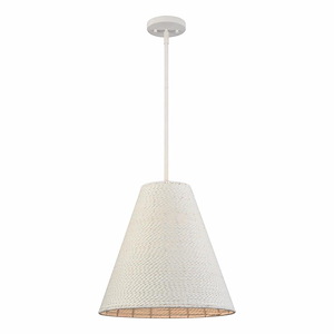 Sophie - 1 Light Pendant In Coastal Style-16 Inches Tall and 16 Inches Wide - 1284845