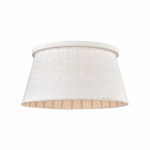 Sophie - 3 Light Flush Mount In Coastal Style-9 Inches Tall and 18 Inches Wide - 1284515
