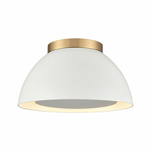 Pelham - 2 Light Flush Mount In Modern Style-5.5 Inches Tall and 10 Inches Wide - 1284601