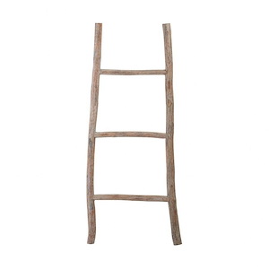 Transitional Style w/ ModernFarmhouse inspirations - Tonoak Wood Small Ladder - 39 Inches tall 2 Inches wide
