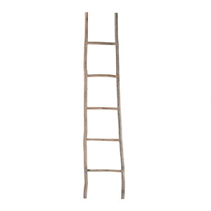 Transitional Style w/ ModernFarmhouse inspirations - Tonoak Wood Large Ladder - 70 Inches tall 2 Inches wide