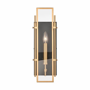 Mechanist - 1 Light Wall Sconce In Modern Style-17 Inches Tall and 6 Inches Wide