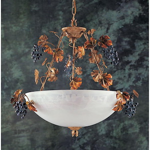 Muscadine - 6 Light Pendant-27 Inches Tall and 34 Inches Wide - 1303287