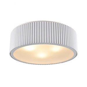 Brendon - 3 Light Flush Mount In Modern Style-5 Inches Tall and 17 Inches Wide