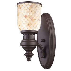 Chadwick - 1 Light Wall Sconce In Industrial Style-13 Inches Tall and 10 Inches Wide - 1303325