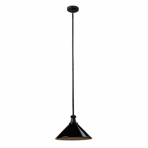 Boulton - 1 Light Pendant-9 Inches Tall and 14 Inches Wide - 1303346