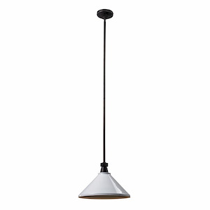 Boulton - 1 Light Pendant-9 Inches Tall and 14 Inches Wide - 1303347