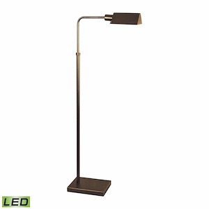 Pharmacy - 9W 1 LED Floor Lamp In Traditional Style-42 Inches Tall and 17 Inches Wide
