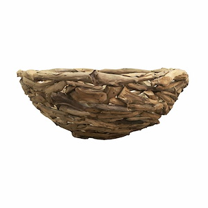 Loch - Bowl In Coastal Style-15 Inches Tall and 36 Inches Wide