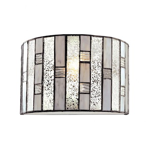 Ethan - 1 Light Wall Sconce in Transitional Style with Mission and Mid-Century Modern inspirations - 7 Inches tall and 11 inches wide