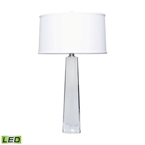 Crystal - Traditional Style w/ Luxe/Glam inspirations - Crystal 9.5W 1 LED Table Lamp - 32 Inches tall 18 Inches wide