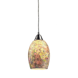 Avalon - 1 Light Pendant in Transitional Style with Luxe/Glam and Boho inspirations - 5 Inches tall and 5 inches wide - 1208963
