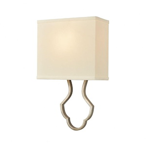 Lanesboro - 1 Light Wall Sconce in Traditional Style with French Country and Country/Cottage inspirations - 18 Inches tall and 10 inches wide - 921430