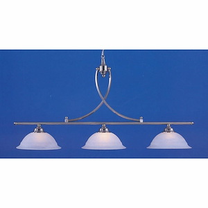 3 Light Chandelier-1 Inches Tall