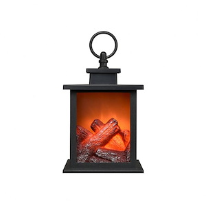 LED Fireplace In Traditional Style-7.25 Inches Tall and 4.75 Inches Wide