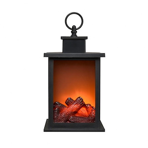 LED Fireplace In Traditional Style-10 Inches Tall and 5.5 Inches Wide